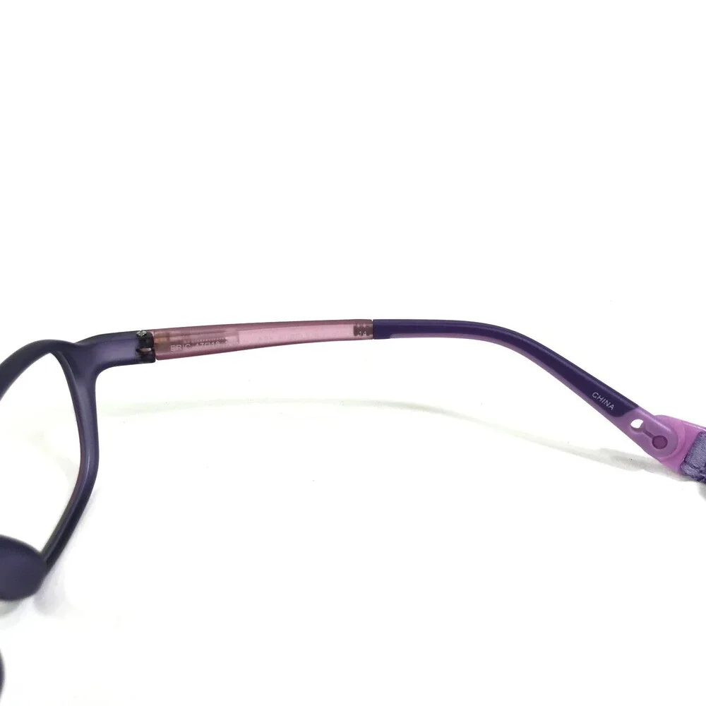 Miraflex Kids Goggles Eyeglasses Frames ERIC M.DARK PURPLE-M.PURPLE 14 47-18-125
